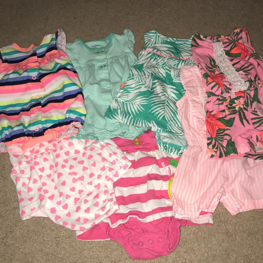 3 month Carter’s Rompers